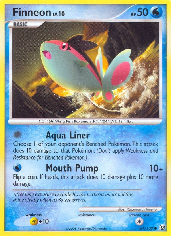 Image for Finneon (61/100) [Stormfront] - Pokemon