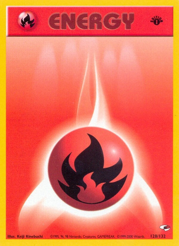 Image for Fire Energy (128/132) [Gym Heroes] - Pokemon