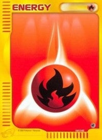 Image for Fire Energy (161/165) [Expedition] - Pokemon