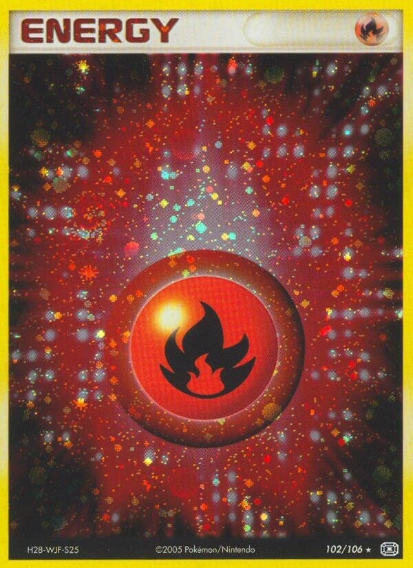 Image for Fire Energy (102/106) [Emerald] - Pokemon