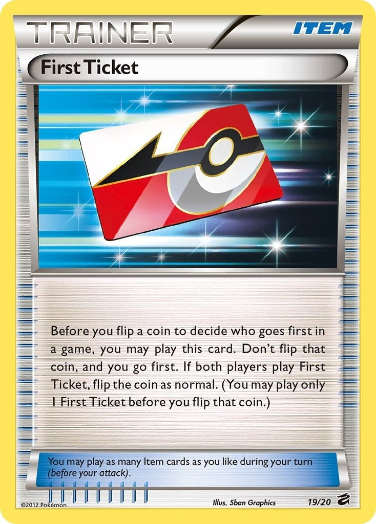 Image for First Ticket (19/20) [Dragon Vault] - Pokemon