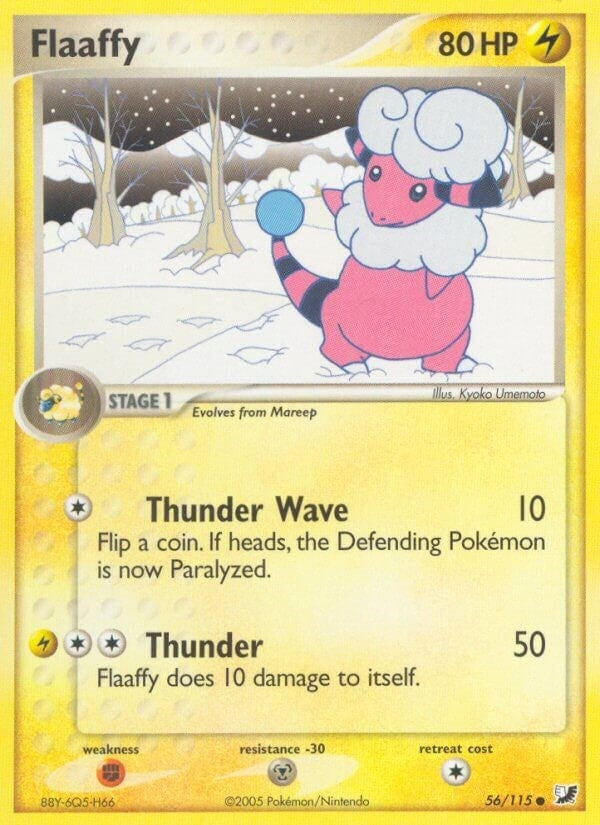 Image for Flaaffy (56/115) [Unseen Forces] - Pokemon