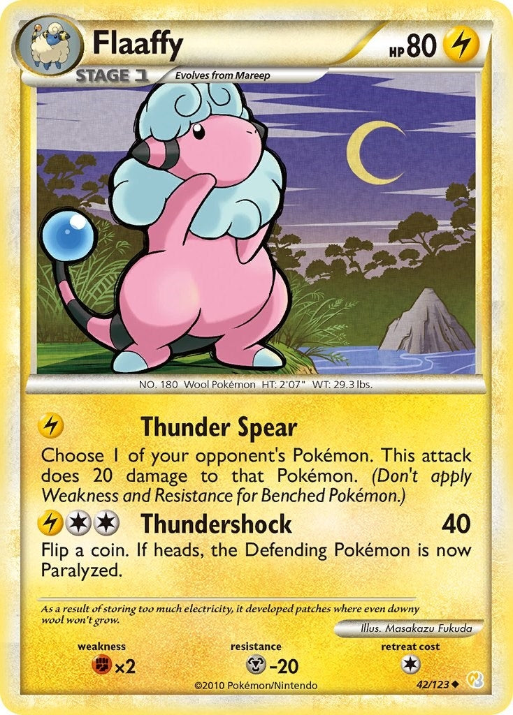 Image for Flaaffy (42/123) [HeartGold SoulSilver] - Pokemon