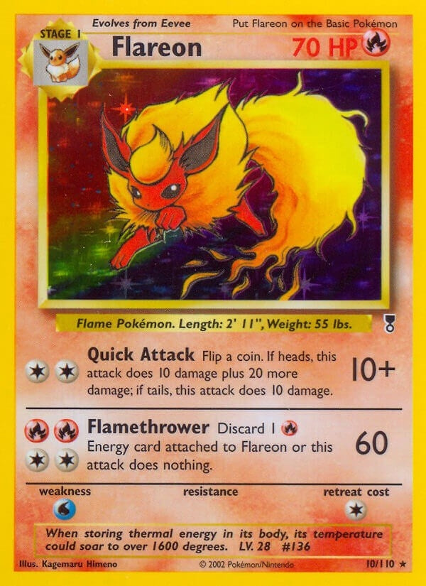 Image for Flareon (010/110) [Legendary Collection] - Pokemon