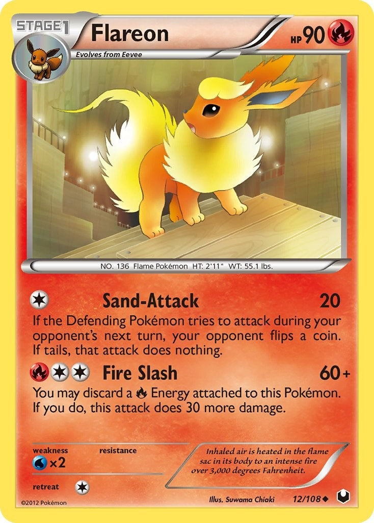 Image for Flareon (12/108) [Dark Explorers] - Pokemon