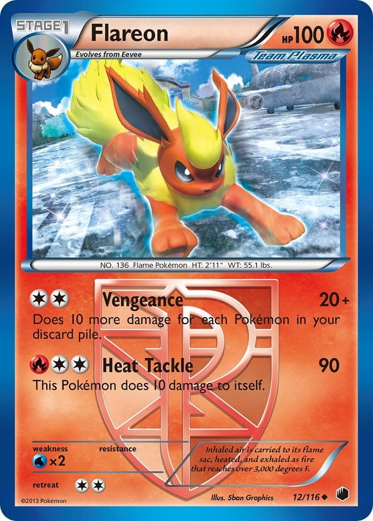 Image for Flareon (Team Plasma) (12/116) [Plasma Freeze] - Pokemon
