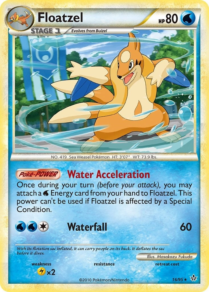 Image for Floatzel (16/95) [Unleashed] - Pokemon