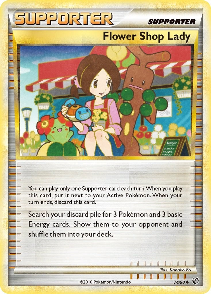 Image for Flower Shop Lady (74/90) [Undaunted] - Pokemon