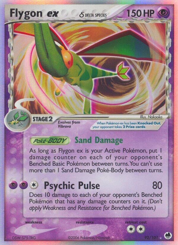 Image for Flygon ex (Delta Species) (92/101) [Dragon Frontiers] - Pokemon