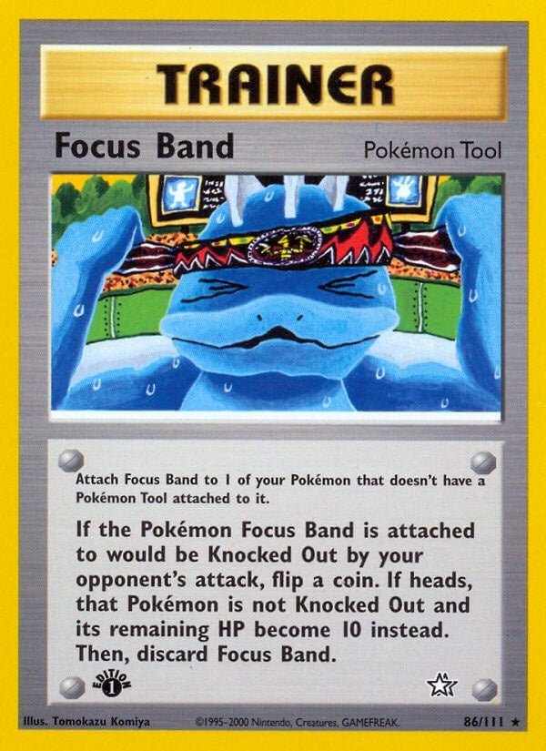 Image for Focus Band (086/111) [Neo Genesis] - Pokemon