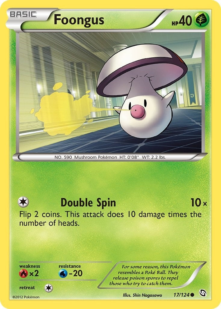 Image for Foongus (17/124) [Dragons Exalted] - Pokemon