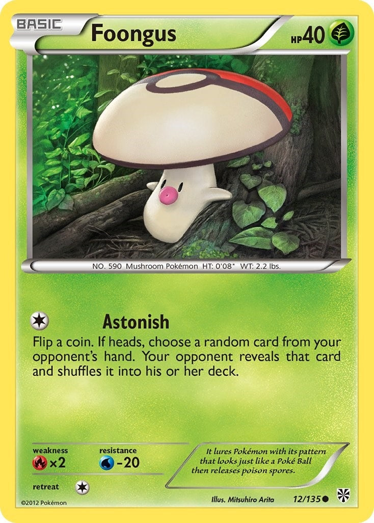 Image for Foongus (12/135) [Plasma Storm] - Pokemon