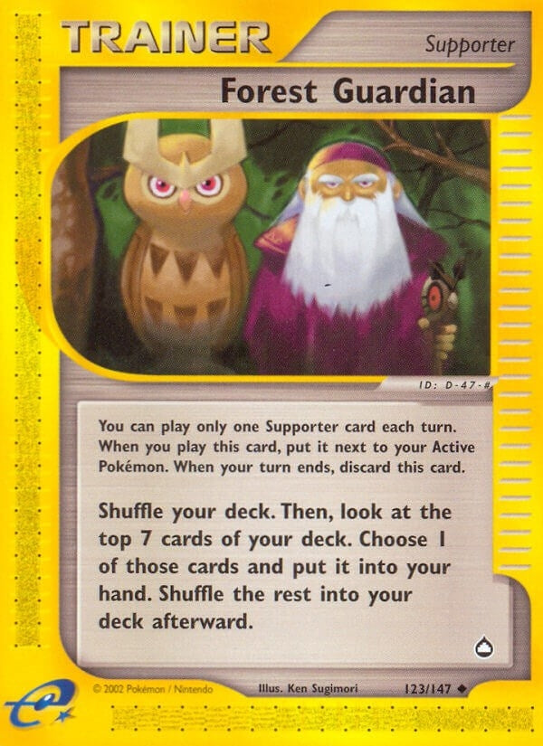 Image for Forest Guardian (123/147) [Aquapolis] - Pokemon