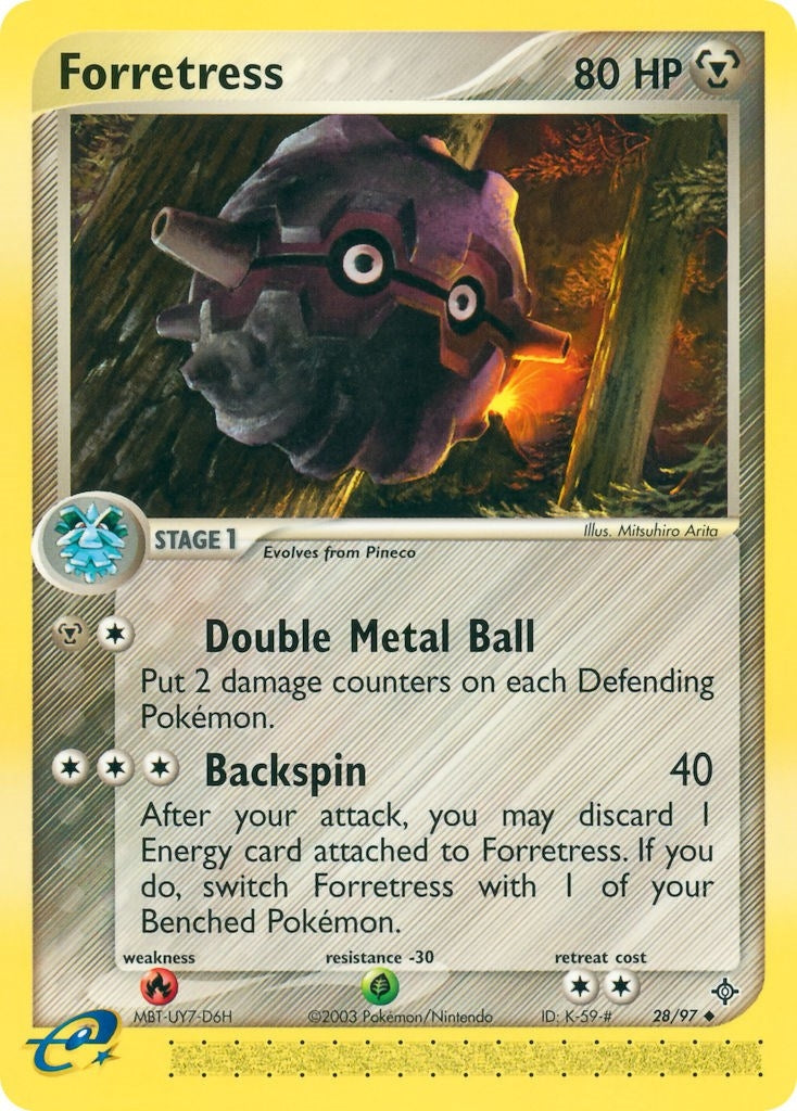 Image for Forretress (28/97) [Dragon] - Pokemon