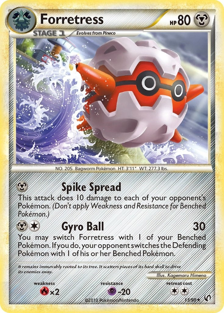 Image for Forretress (13) (13/90) [Undaunted] - Pokemon
