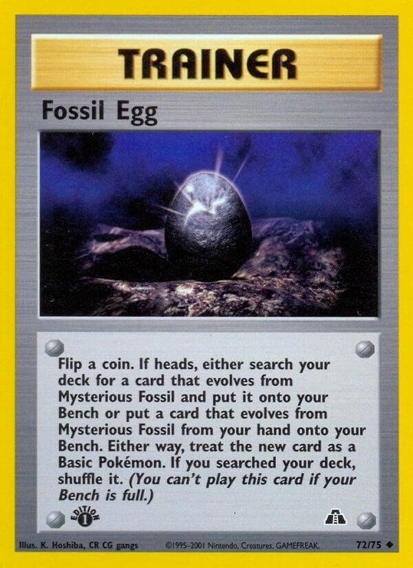 Image for Fossil Egg (72/75) [Neo Discovery] - Pokemon