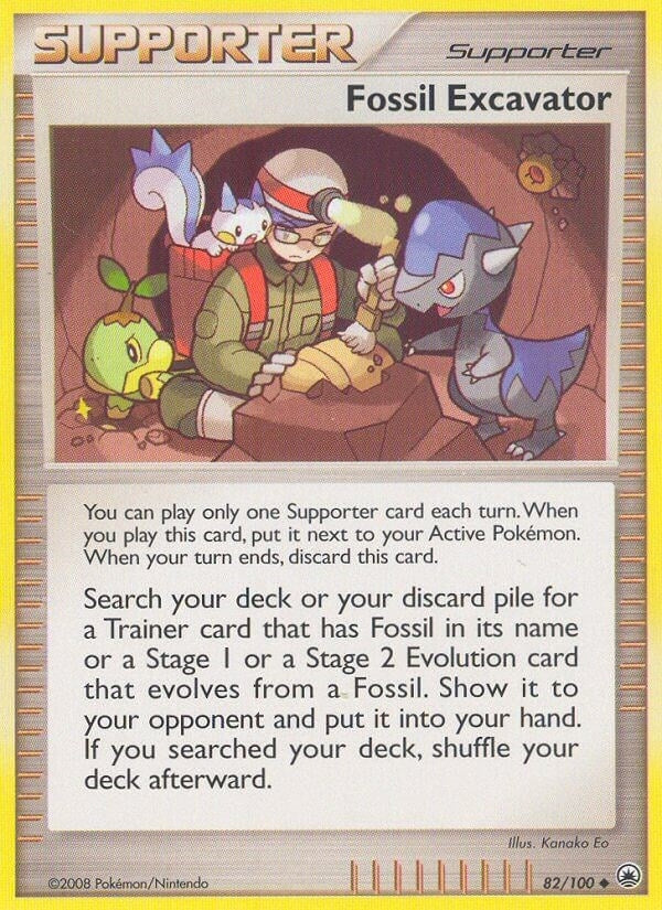 Image for Fossil Excavator (82/100) [Majestic Dawn] - Pokemon
