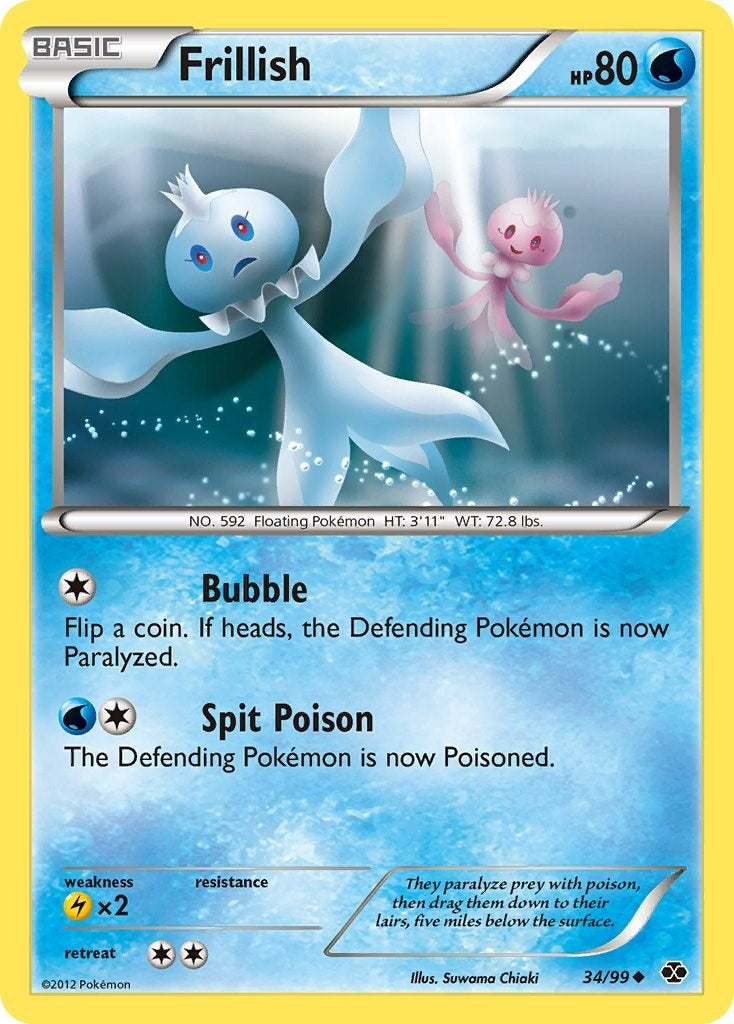 Image for Frillish (34/99) [Next Destinies] - Pokemon