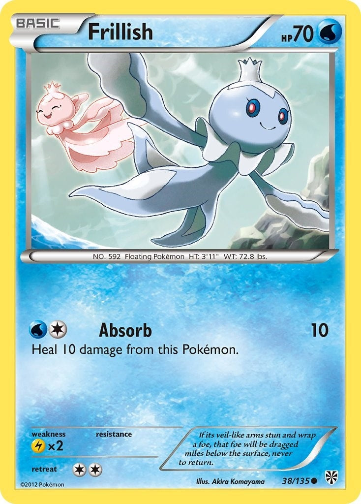 Image for Frillish (38/135) [Plasma Storm] - Pokemon