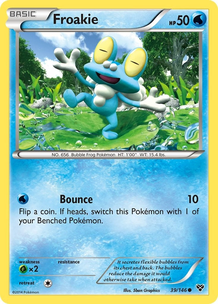 Image for Froakie (39/146) [XY Base Set] - Pokemon