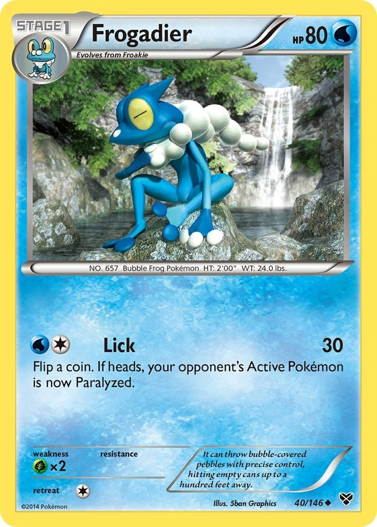 Image for Frogadier (40/146) [XY Base Set] - Pokemon