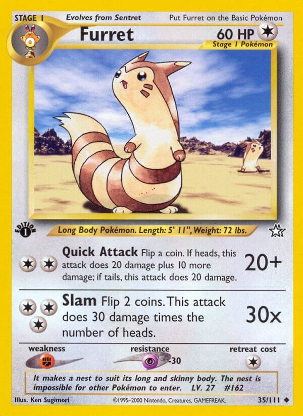 Image for Furret (035/111) [Neo Genesis] - Pokemon