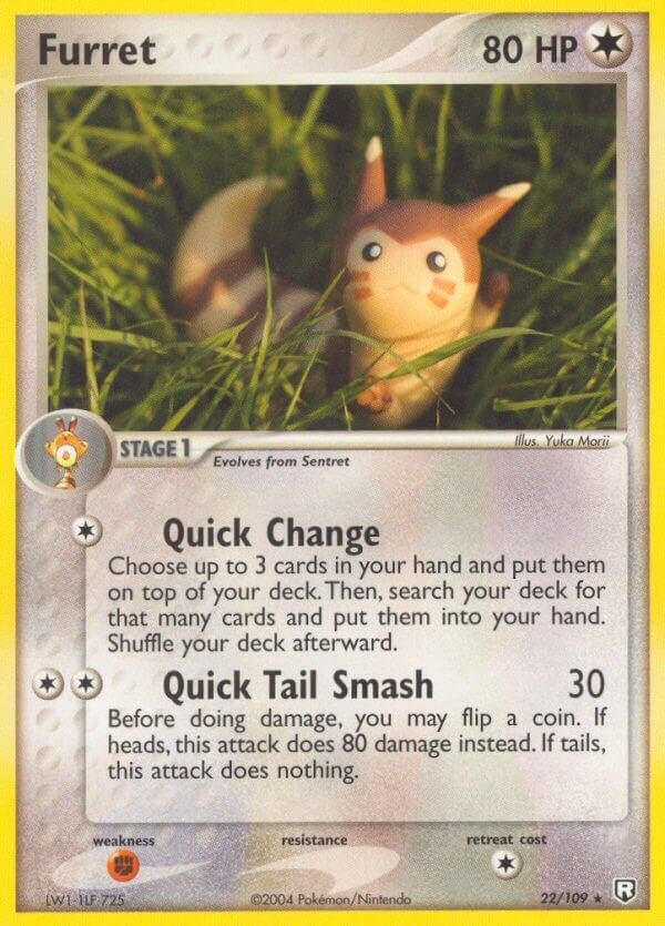 Image for Furret (22/109) [Team Rocket Returns] - Pokemon
