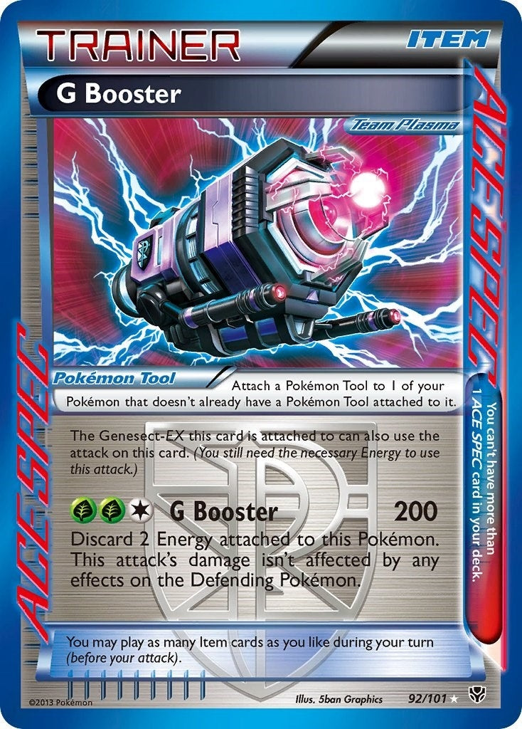 Image for G Booster (Team Plasma) (92/101) [Plasma Blast] - Pokemon