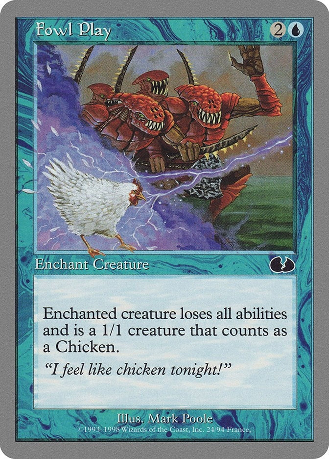 Image for Fowl Play (24) [Unglued] - Magic: The Gathering