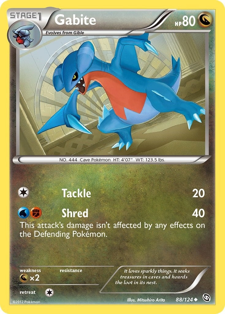 Image for Gabite (88) (88/124) [Dragons Exalted] - Pokemon