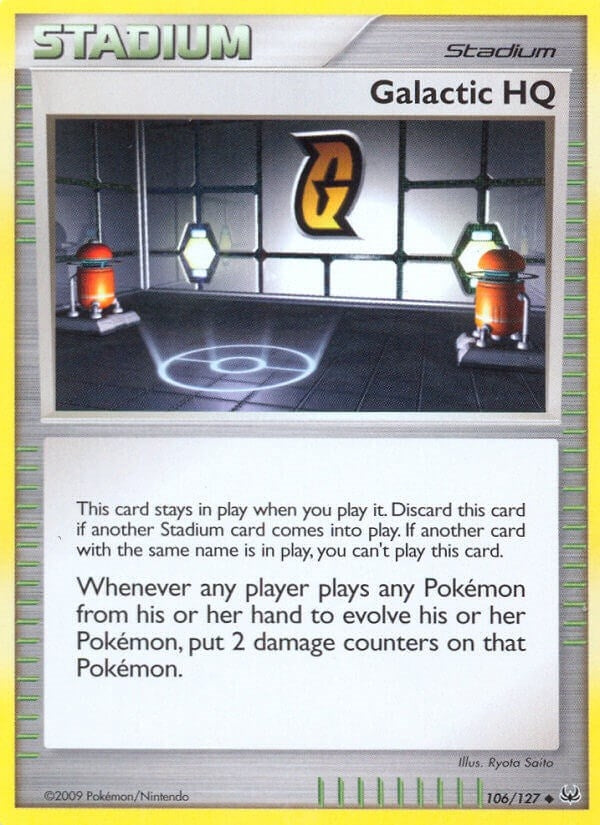Image for Galactic HQ (106/127) [Platinum] - Pokemon