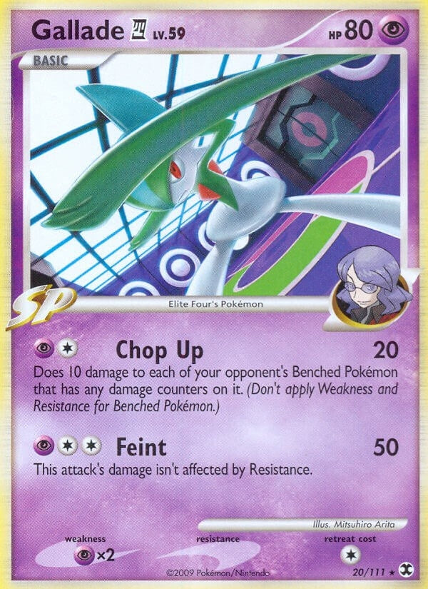 Image for Gallade E4 (20/111) [Rising Rivals] - Pokemon