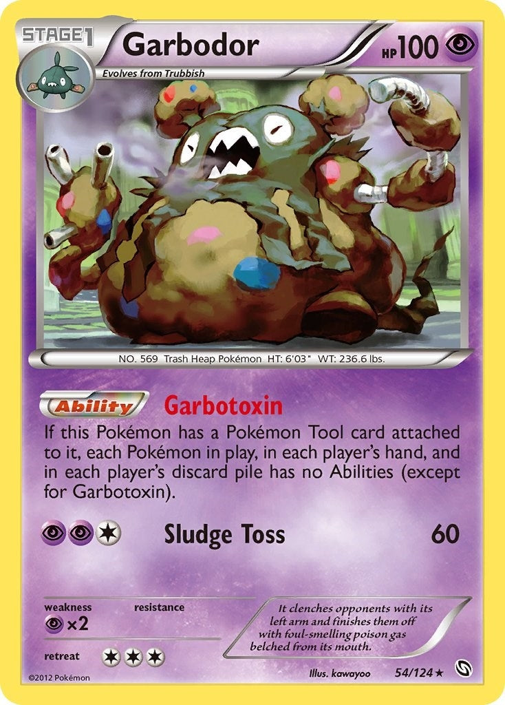 Image for Garbodor (54/124) [Dragons Exalted] - Pokemon