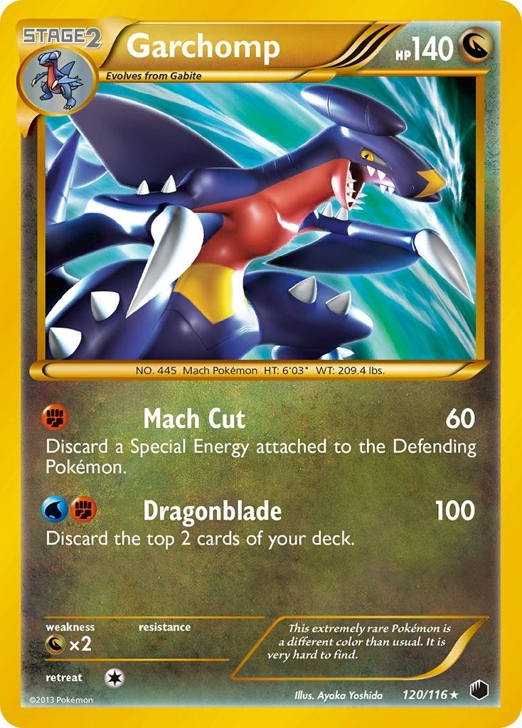 Image for Garchomp (120 Secret Rare) (120/116) [Plasma Freeze] - Pokemon