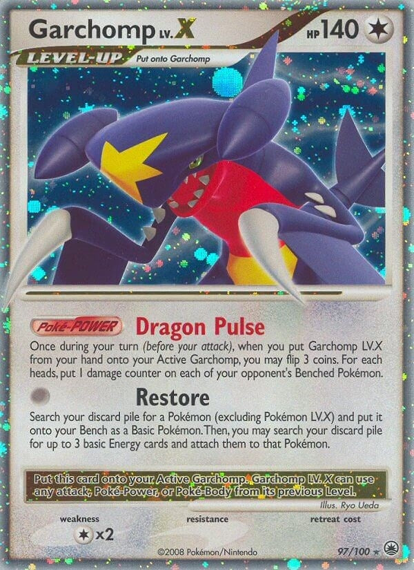 Image for Garchomp LV.X (97/100) [Majestic Dawn] - Pokemon