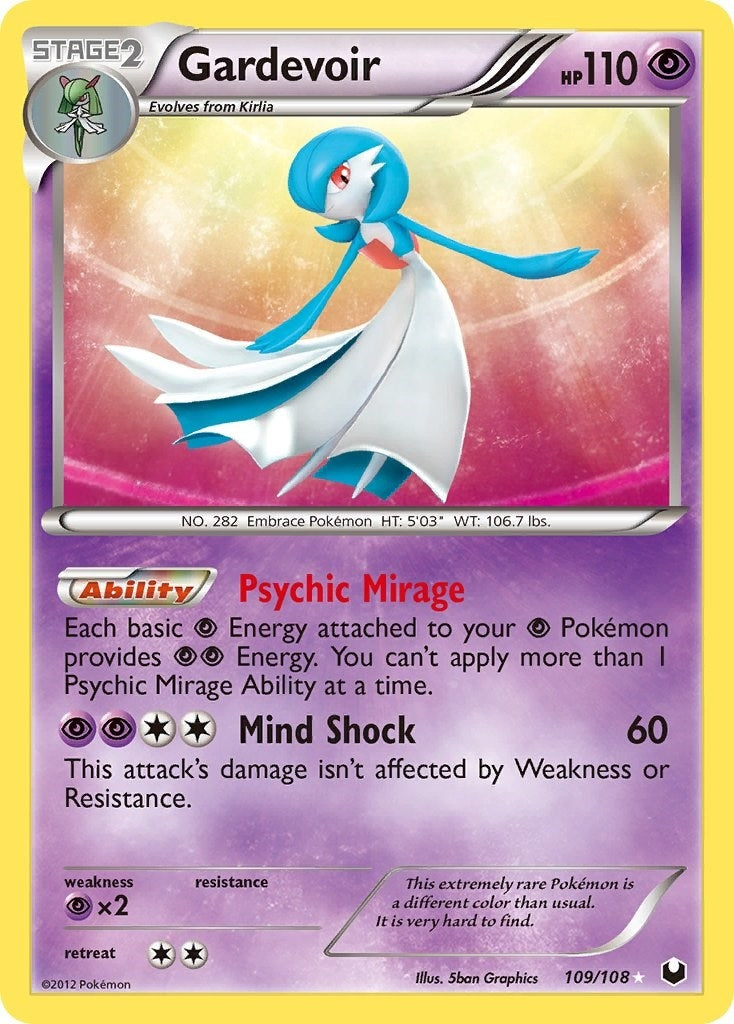 Image for Gardevoir (109/108) [Dark Explorers] - Pokemon