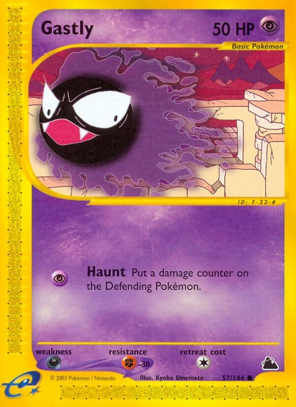 Image for Gastly (057/144) [Skyridge] - Pokemon