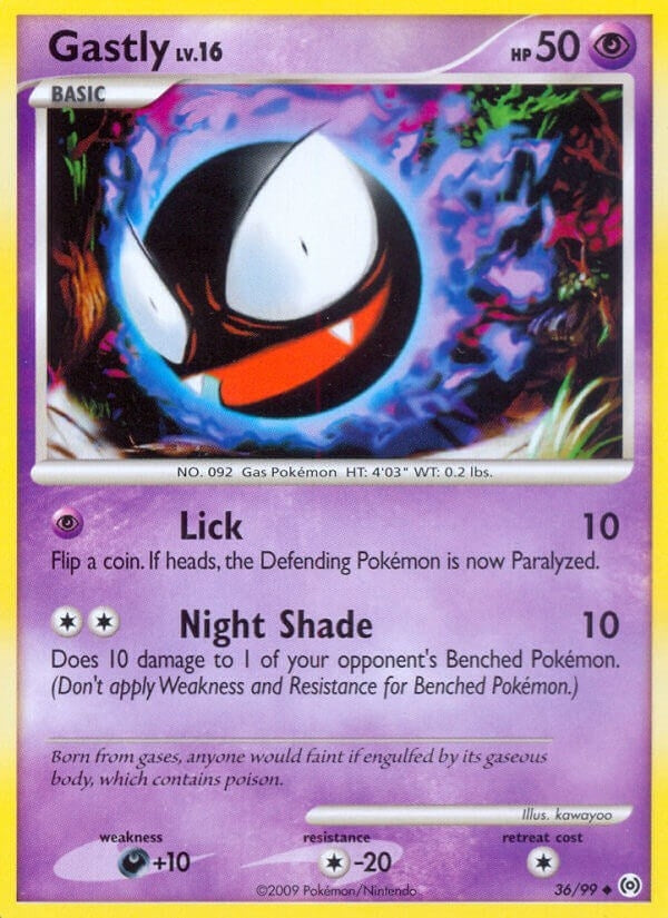 Image for Gastly (36) (36/99) [Arceus] - Pokemon