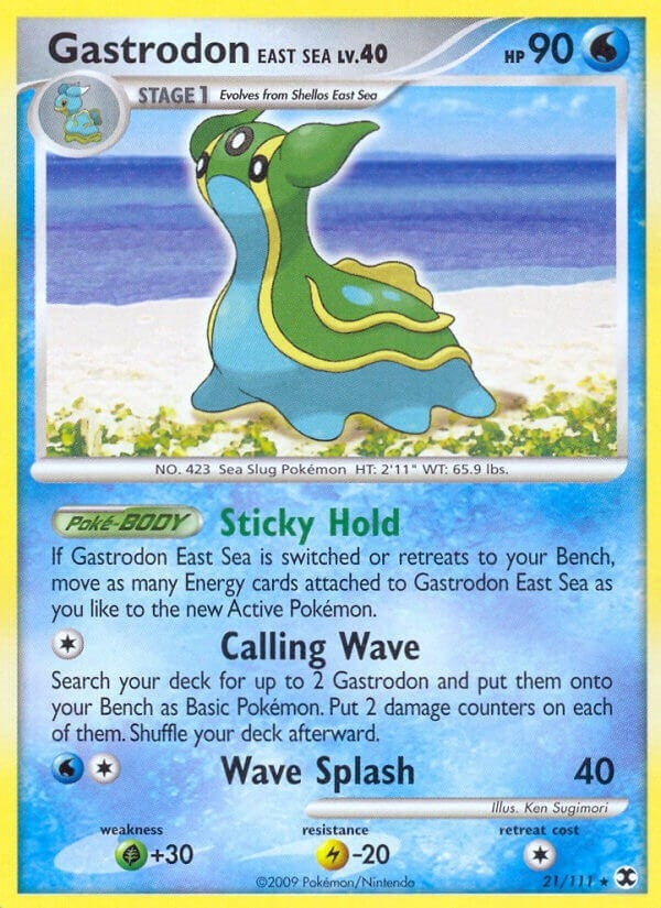 Image for Gastrodon East Sea (21/111) [Rising Rivals] - Pokemon