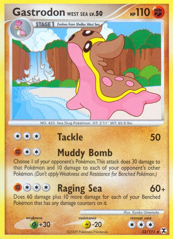 Image for Gastrodon West Sea (22/111) [Rising Rivals] - Pokemon