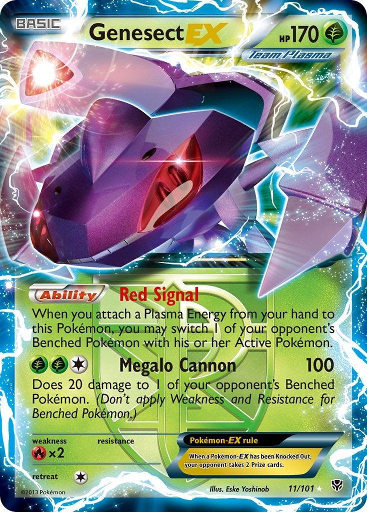 Image for Genesect EX (Team Plasma) (11/101) [Plasma Blast] - Pokemon