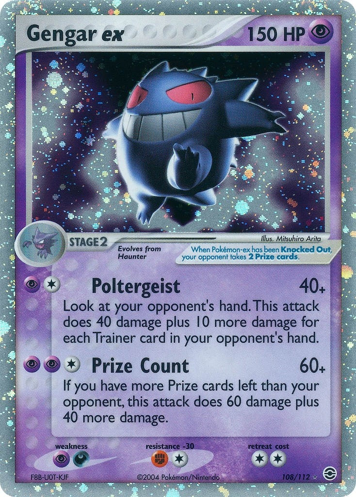 Image for Gengar ex (108/112) [FireRed & LeafGreen] - Pokemon