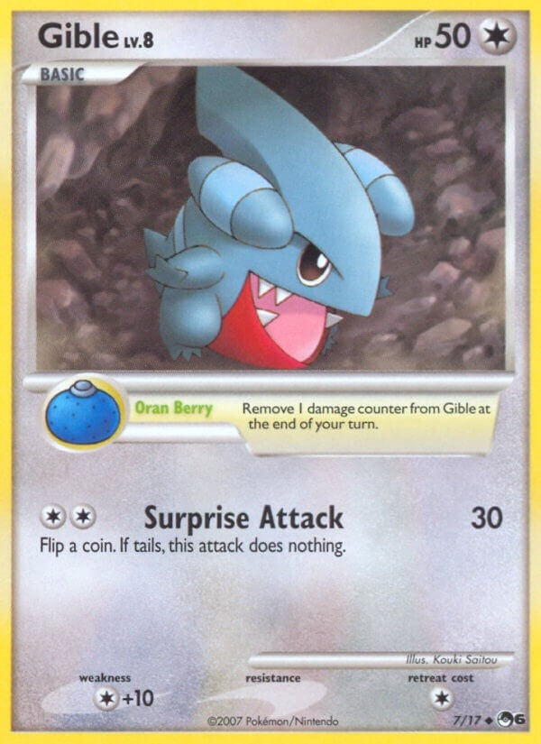 Image for Gible (007/017) [POP Series 6] - Pokemon