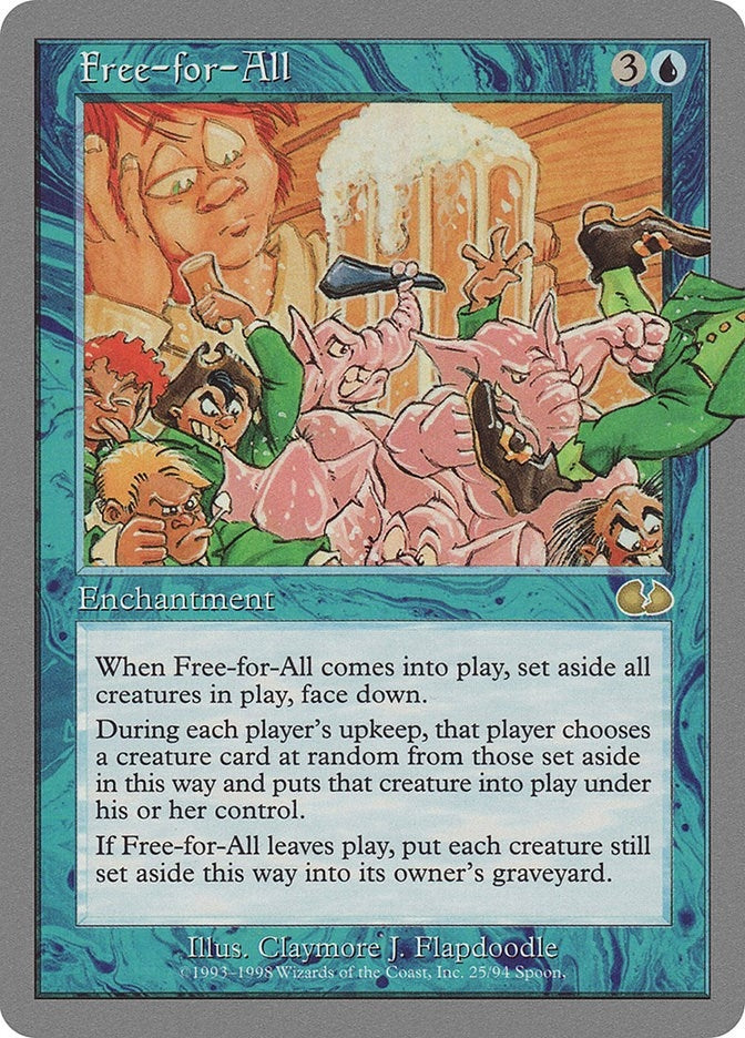 Image for Free-for-All (25) [Unglued] - Magic: The Gathering