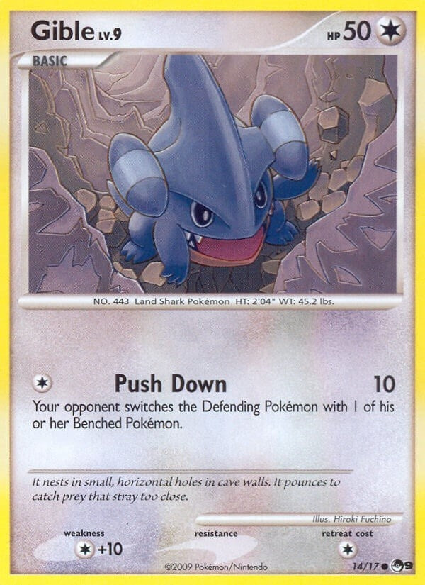 Image for Gible (014/017) [POP Series 9] - Pokemon