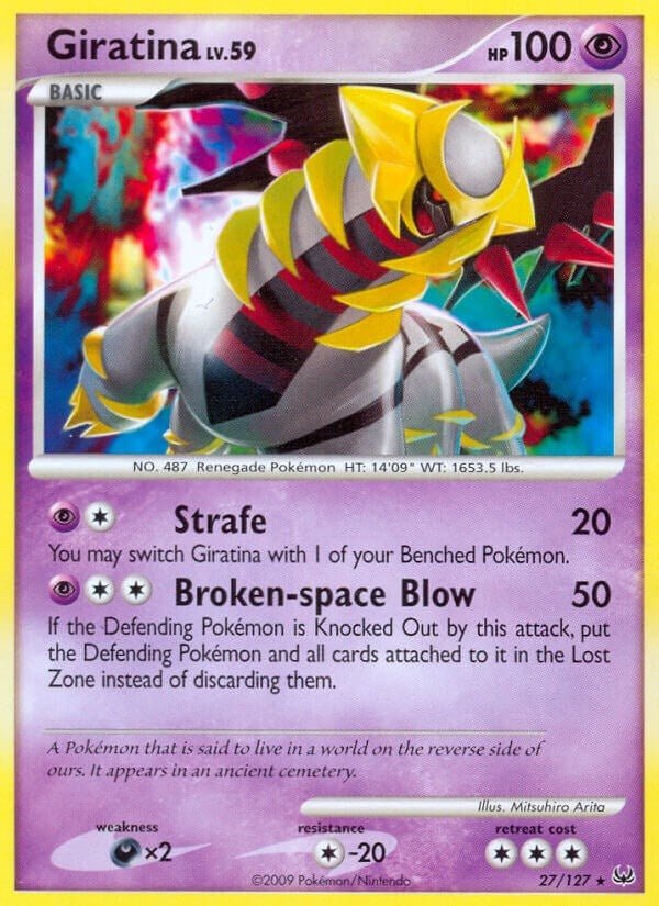 Image for Giratina (27) (27/127) [Platinum] - Pokemon