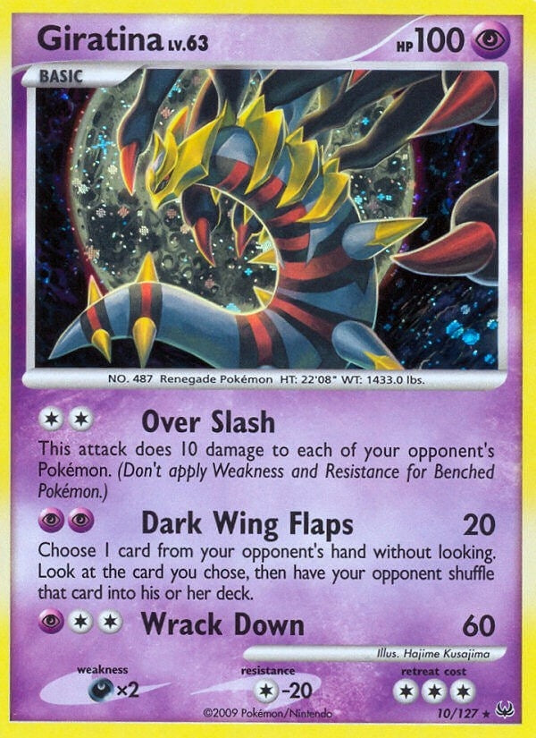 Image for Giratina (10) (10/127) [Platinum] - Pokemon