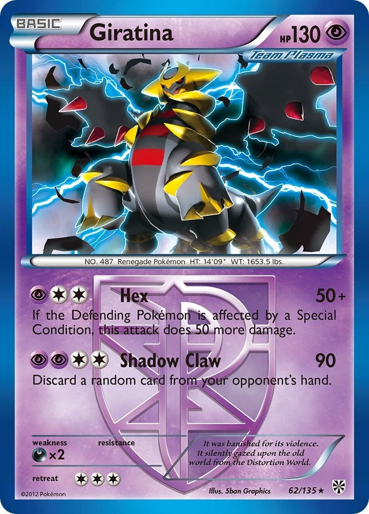 Giratina (Team Plasma) (62/135) [Plasma Storm]