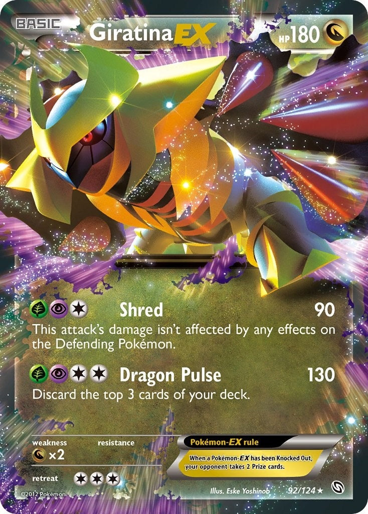 Image for Giratina EX (92/124) [Dragons Exalted] - Pokemon