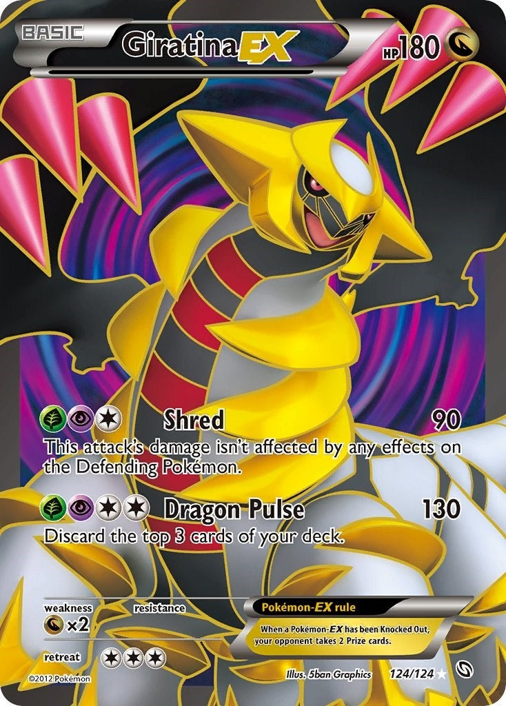 Image for Giratina EX (124 Full Art) (124/124) [Dragons Exalted] - Pokemon